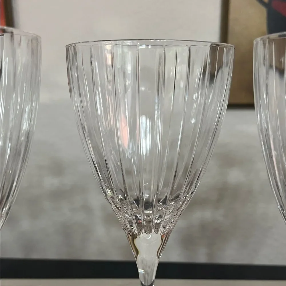 Royal Crystal Rock of Italy Solaris White Wine Glass Set 5